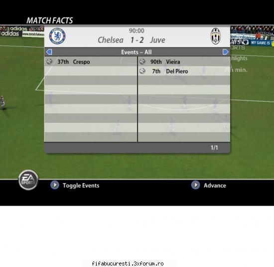 Etapa a 4 a pana pe - Chelsea - Juventus 1-2(Scz ptr bulan am avut 2 - SERIA B2!