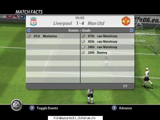 Etapa a 5 a - Liverpool - Manchester United 1 - 4 - DIVIZIA A!