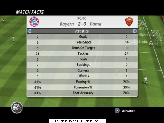 GRUPA C1 ETAPA A6-a pana pe 18 decembrie - ROMA -BAYERN M 0-2 ce m-am ofticat la jocul - INSCRIERI!