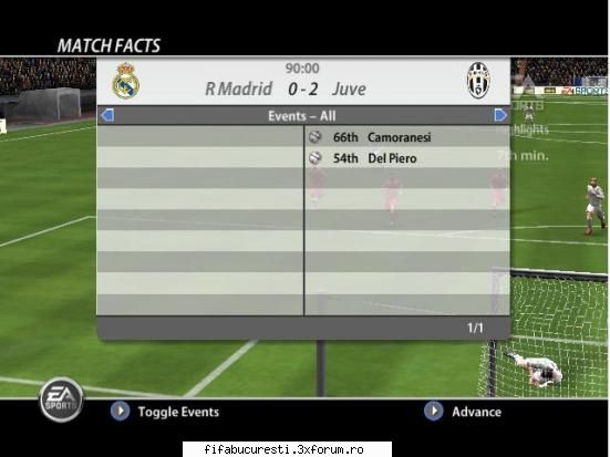 GRUPA C2 ETAPA A 5-a - juventus-real madrid - INSCRIERI!