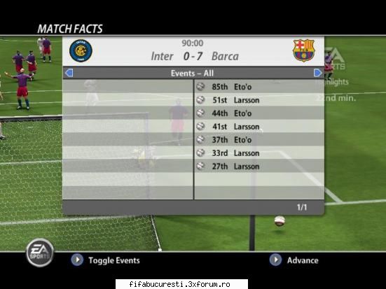 etapa a 10 - Barcelona-Inter=7-0 - SERIA B1!