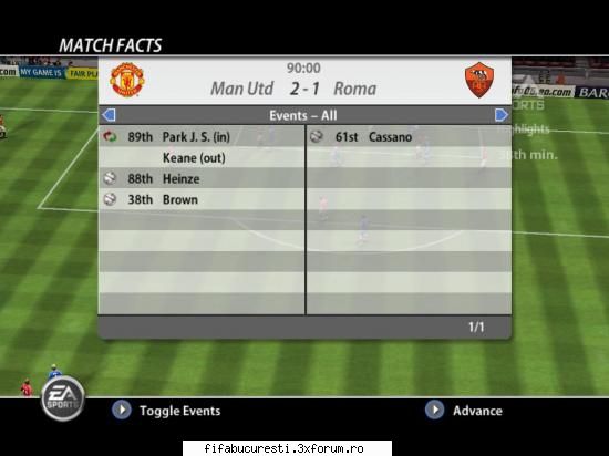 grupa c1 ETAPA2 - ROMA-MANCHESTER 1-2 ... meci frumos si am ratat - INSCRIERI!