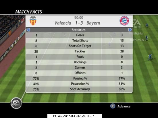 valencia  -  bayern m
                  1                  -                   3 grupa c1 etapa2